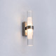 Charming LED Interior Upright Wall Light Satin Nickel Alum Charming LED Interior Upright Wall Light Satin Nickel Alum